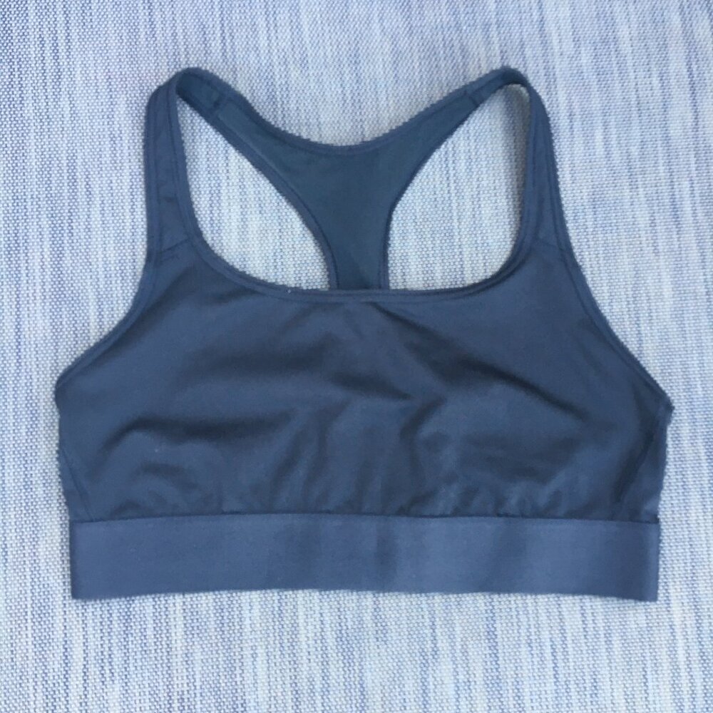 Victoria's Secret The Player Sports Bra Large Black Racerback Victoria Sport